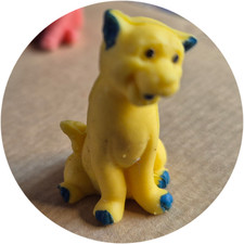 Figurine gomme ESSO GLUPS  -