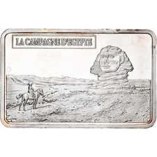 France, Lingotin, Napoléon Bonaparte, Campagne d'Egypte, Cuivre plaqué Argent