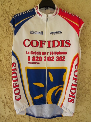 Maillot cycliste cofidis - maillot,