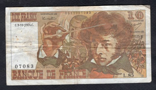 Francs berlioz 10 - 10,