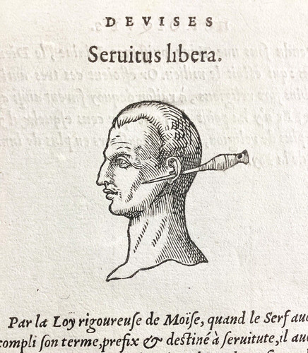 Esclave 1557 gravure - esclave, en