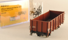 Brawa 48447 Wagon Ouvert SNCF Type Tow 2 Essieux Sides Hautes H0 1:87
