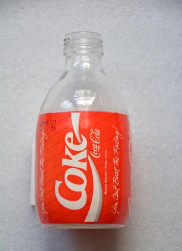 Coca cola from belgium - belgium, 1995