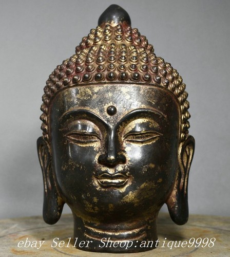 Old tibet buddhism bronze - old,