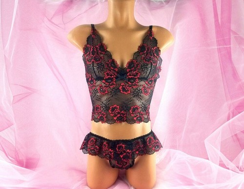 Ensemble lingerie sissy