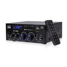 1000W Amplificateur Bluetooth 5.3 Audio Stéréo Audio Récepteur Ampli HiFi à 2...