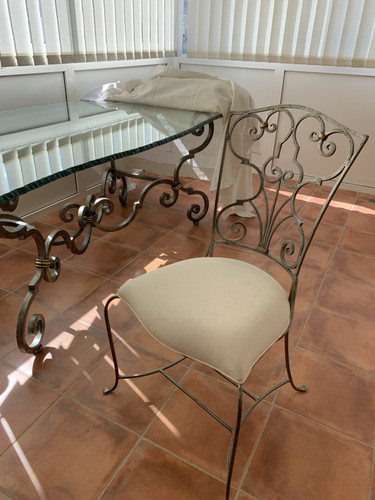 Salle manger fer forgé - salle,
