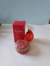 Miniature Parfum Cantate Yves Rocher Edt 7,5 Ml Et Boite Métal