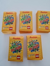 LEGO LOT 50  CARTE A JOUER CRÉE TON MONDE AUCHAN PERSONNAGES JEU SOCIÉTÉ 2018