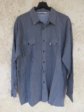 Chemise MISTRAL LES INDIENNES DE NÎMES vintage Camargue noir manches longues XXL