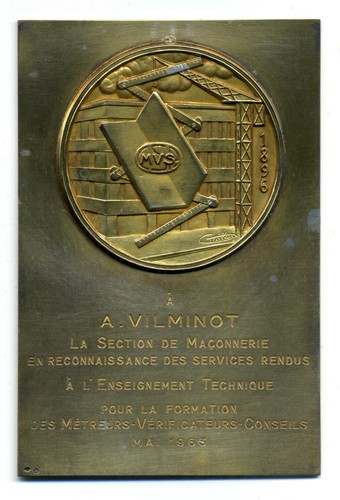 Tres rare médaille - (4026),