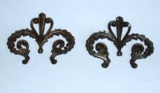 2 Arabesques décorations en bronze pour meuble Renaissance à Napoléon III 