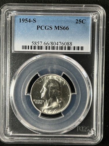 1954 25c washington - 1954-s,