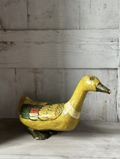 Grand Canard En Papier Mâche Ancien