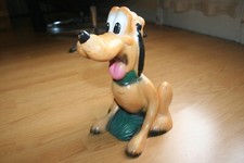 Jouet Ancien 27 cm DISNEY Pluto CELLOPLAST Made in Austria Vintage Figurine