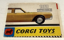 Catalogue CORGI TOYS  - 1968 -