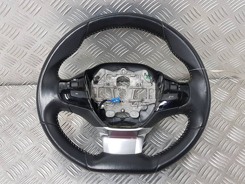 Volant cuir alu - , commande