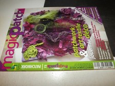 ** Revue Magic Patch n°80 embellissement textile / Lave pourpre 