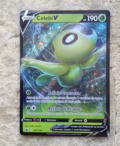 Carte pokemon celebi 007 198 - celebi, 007/198