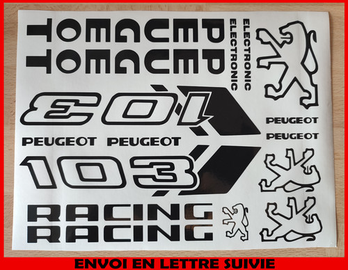 Planche autocollants kit - /,