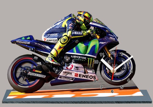 Horloge miniature moto gp - moto,