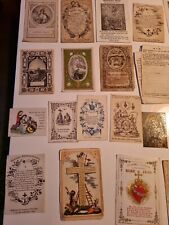 28 Anciennes Images Pieuses Milieu Du 19e début 20e  Lot LVI Texte En Allemand