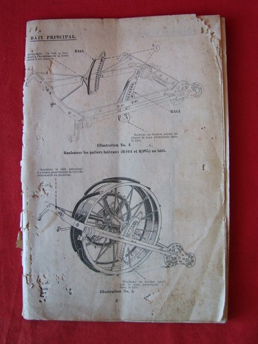 Ancien livre manuel machine - livre,