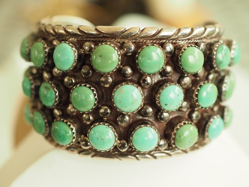 Bracelet ancien argent massif - bracelet,