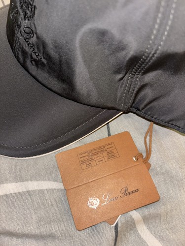 Casquette loro piana noir - casquette,