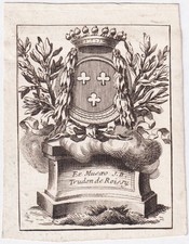 Exlibris Trudon De Roissy