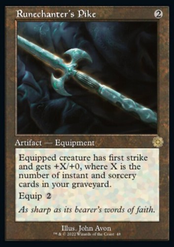 Mtg runechanter pike - mtg, runechanter's