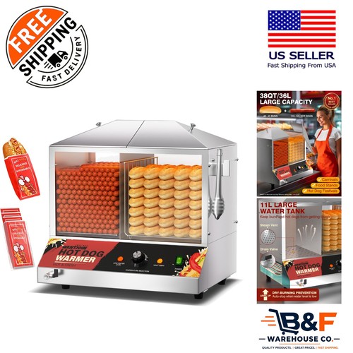 Electric hot dog steamer bun - electric,