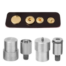 Lot de 4 boutons pression en