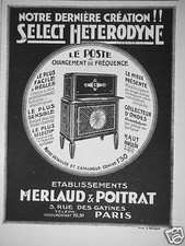 Publicité 1927 merlaud - 1927, &