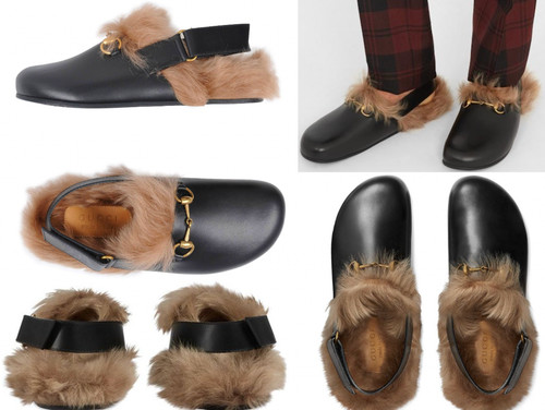 Gucci pantoufles princetown - pantoufles,
