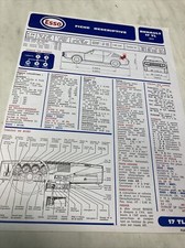 Fiche technique automobile