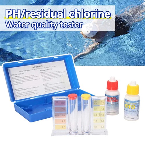 Kit test piscine chlore - test,