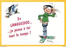 Carte postale bandes - postale,