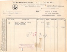 1938 BERNARD MOTEURS C L