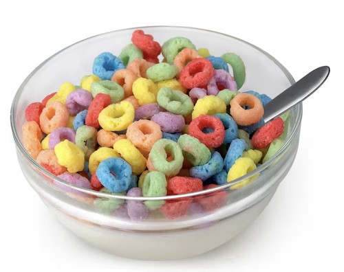 Fruity loops cereal bowl - loops,