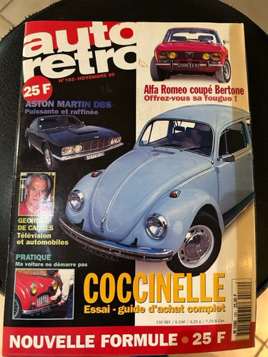 Auto retro 182 - vw, coccinelle