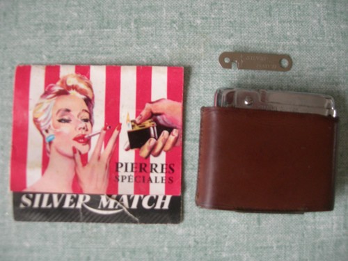 Briquet silver match - briquet, +