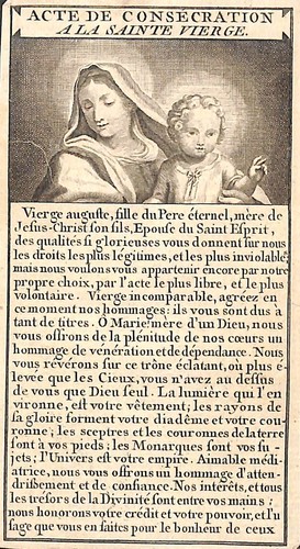 Ancienne image religieuse - image,