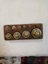 Ancien set de poids en laiton