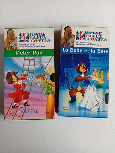 Vhs monde fabuleux des - vhs,