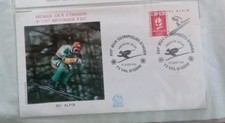 Jeux Olympiques Albertville 92  SKI ALPIN Numérotee Enveloppe 1er Jour-1991