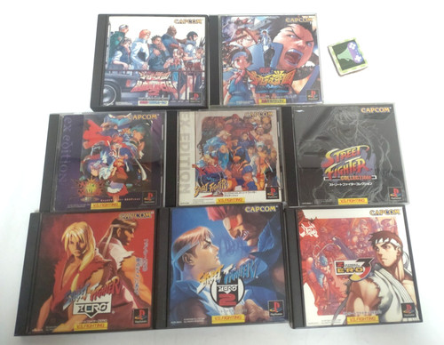 Lot ps1 street fighter - lot,