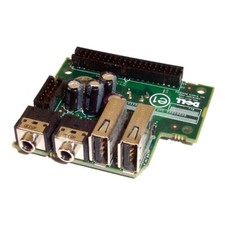 Carte Façade Front Panel I/O Dell 0R8205 0KJ257 2x USB Audio Optiplex GX520 620