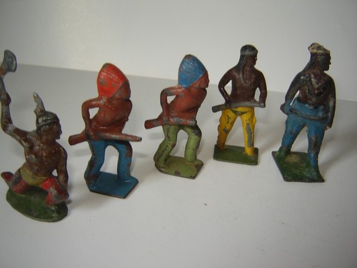 Lot soldats indiens - 5,