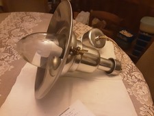 LUSTRE LAMPADAIRE ALU ET VERRE